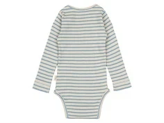 Petit Piao body allure blå/mørk råhvid stribet